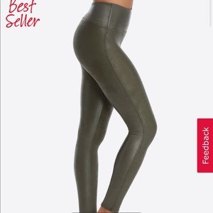 Spanx Leather Leggings